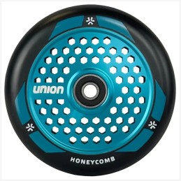 Kolečko UNION Honeycomb 110mm | ABEC-9 | BLACK-TEAL