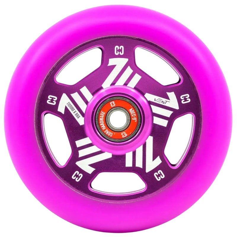 Kolečko CORE VENT 110mm | 88A | ABEC-9 | PURPLE