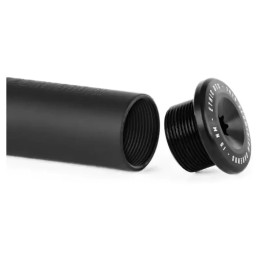 Koncovky ETHIC | ALU | sada 2ks | BLACK