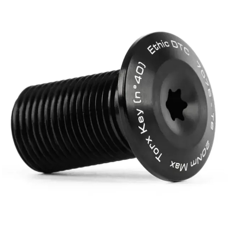 Kompresní šroub Torx pro vidlici ETHIC IHC | 28mm | 15mm | BLACK