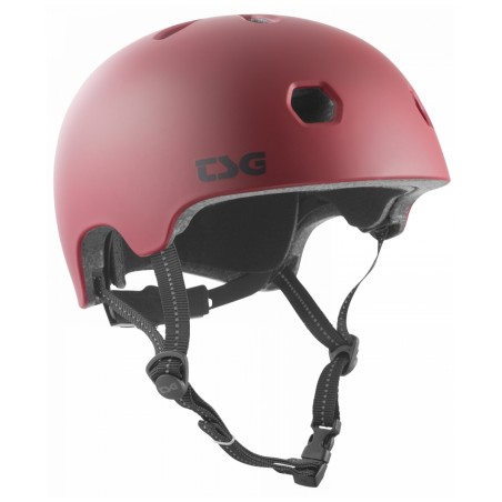 Helma TSG Meta Solid | velikosti JXXS-XL (48-60cm) | SATIN OXBLOOD
