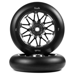 Kolečko NORTH Club G4 115x30mm | 88A | ABEC-9 | BLACK-SILVER