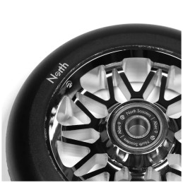 Kolečko NORTH Club G4 115x30mm | 88A | ABEC-9 | BLACK-SILVER
