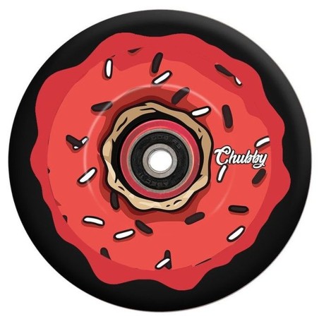 Kolečko CHUBBY Melocore Devil Doughnut 110mm | ABEC-11 | OREO-RED