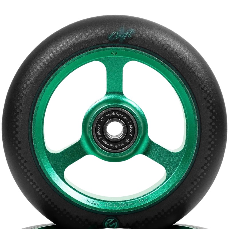 Kolečko NORTH Index G5 110mm | 88A | ABEC-9 | EMERALD