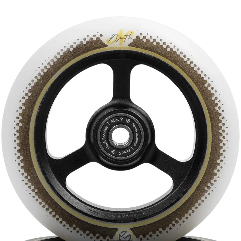 Kolečko NORTH Index G5 110mm | 88A | ABEC-9 | WHITE