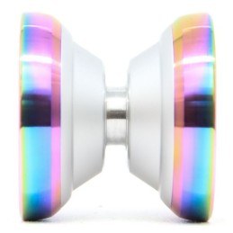 JoJo-YoYo YOYOFACTORY Shutter Mini | SILVER-RAINBOW