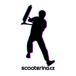 Samolepka SCOOTERING.cz 3D...