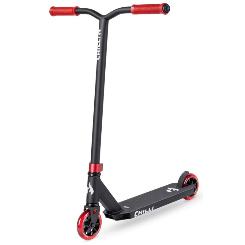 Freestyle koloběžka CHILLI Base S | BLACK-RED