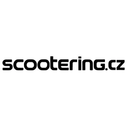 Samolepka SCOOTERING.cz proužek | 90mm | CLASSIC