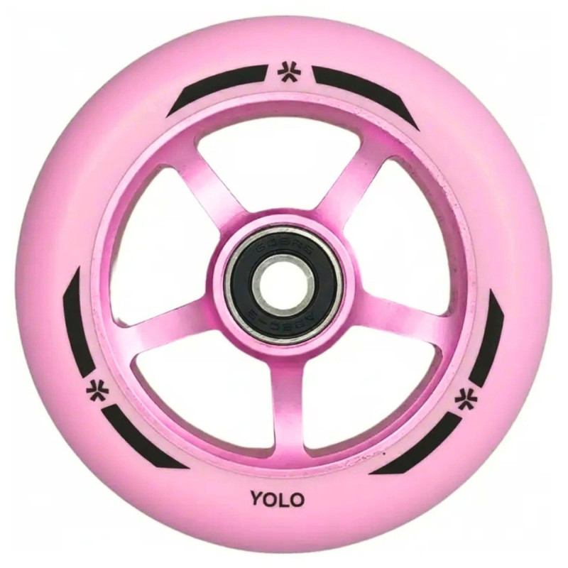 Kolečko UNION Yolo 100mm | ABEC-9 | PINK