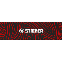 Griptape STRIKER Topo Swirl 165x573mm | RED