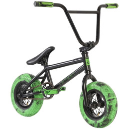 SLEVA - Mini BMX kolo INVERT Supreme 10″ | GREEN-BLACK
