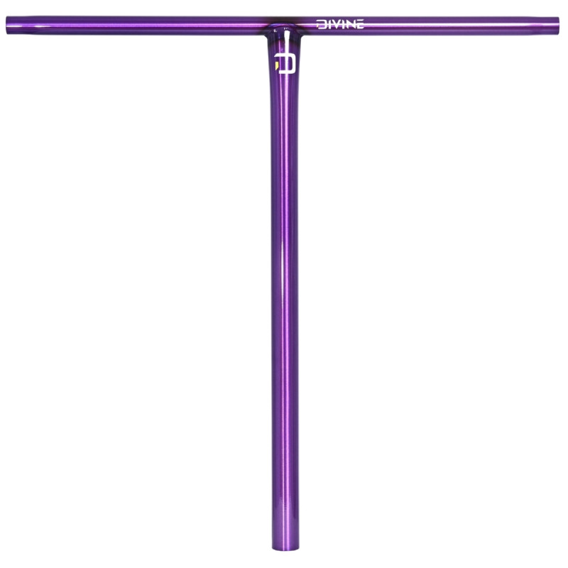 Řídítka DIVINE Oversized T 650mm | 32/35mm | HIC | LEHKÁ OCEL | POLISHED PURPLE