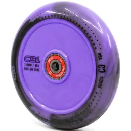 Kolečko CORE CB1 Hollow Plastic 110mm | 88A | ABEC-9 | BLACK-PURPLE