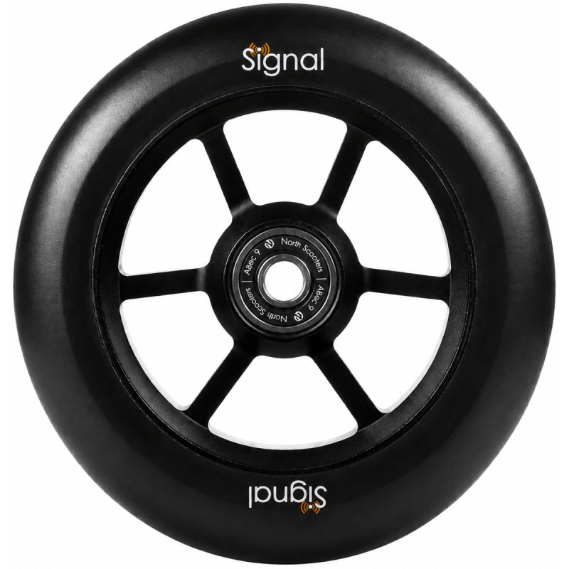 Kolečko NORTH Signal V3 115x30mm | 88A | ABEC-9 | MATTE BLACK