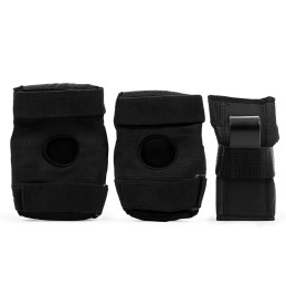 Chrániče kolen, loktů a zápěstí REKD Junior Heavy Duty Triple Pad Set RKD590 | Velikosti S-L | BLACK