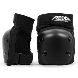 Chrániče kolen, loktů a zápěstí REKD Junior Heavy Duty Triple Pad Set RKD590 | Velikosti S-L | BLACK