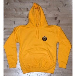 Mikina SCOOTERING Long Hoodie s kapucí | YELLOW GOLD