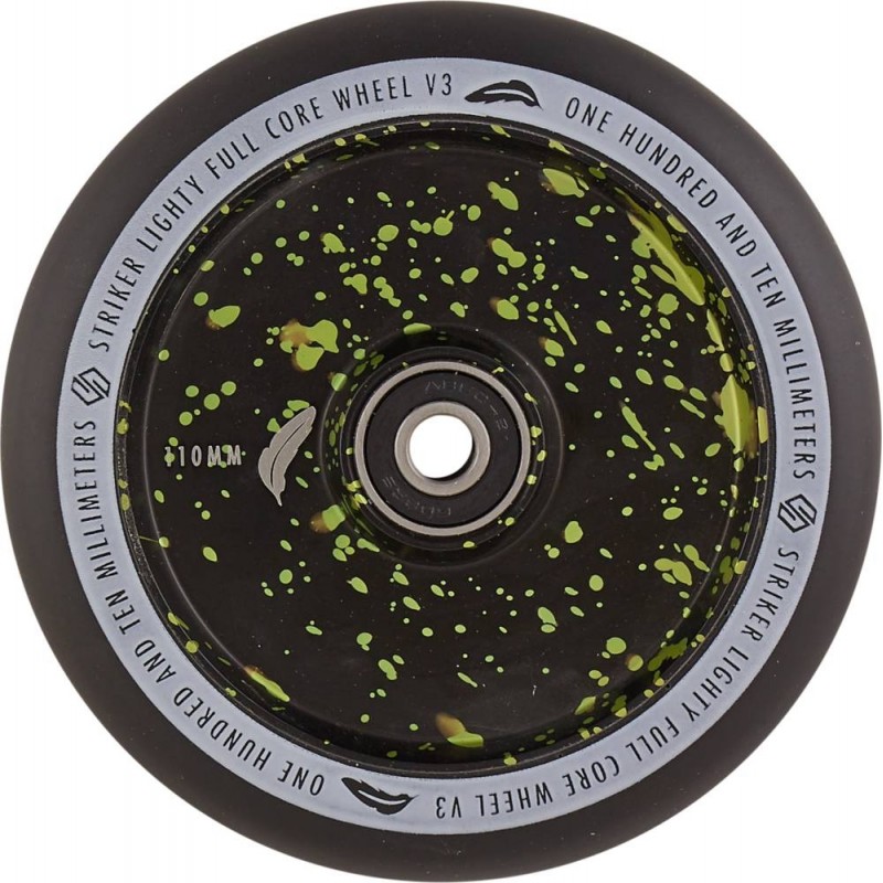 Kolečko STRIKER Lighty Full Core V3 110mm | 88A | ABEC-9 | GREEN SPLASH
