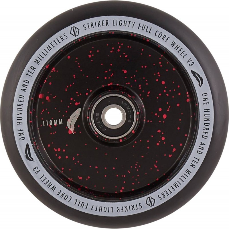 Kolečko STRIKER Lighty Full Core V3 110mm | 88A | ABEC-9 | RED SPLASH