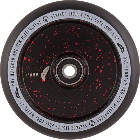 Kolečko STRIKER Lighty Full Core V3 110mm | 88A | ABEC-9 | RED SPLASH